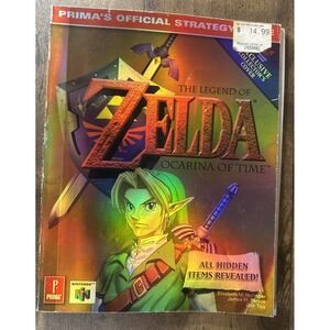 Legend of Zelda : Ocarina of Time: Prima's Official Strategy Guide Book N64 Read